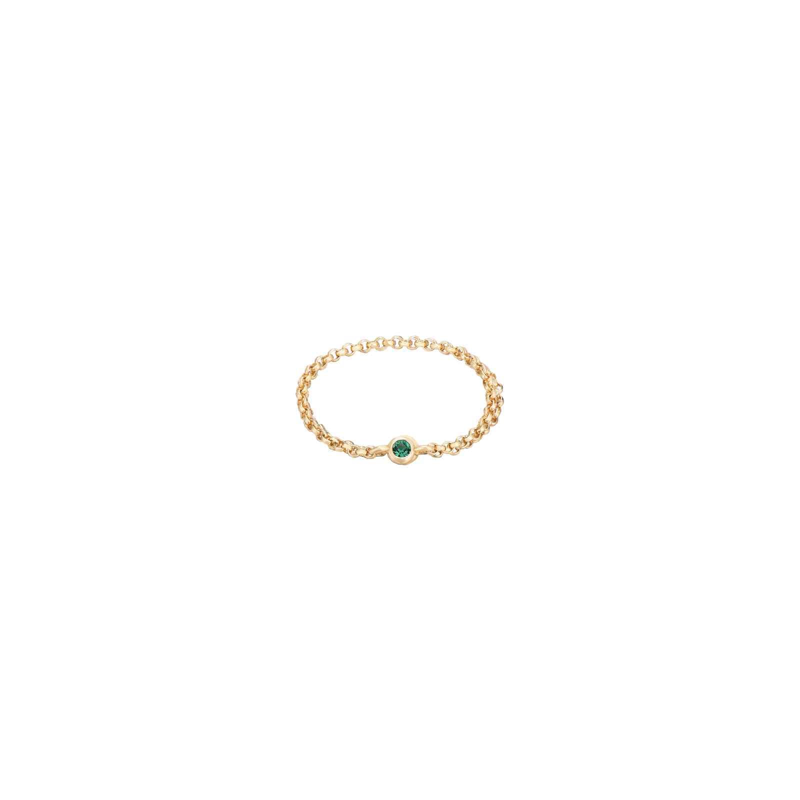 Anillo Chain Circonita