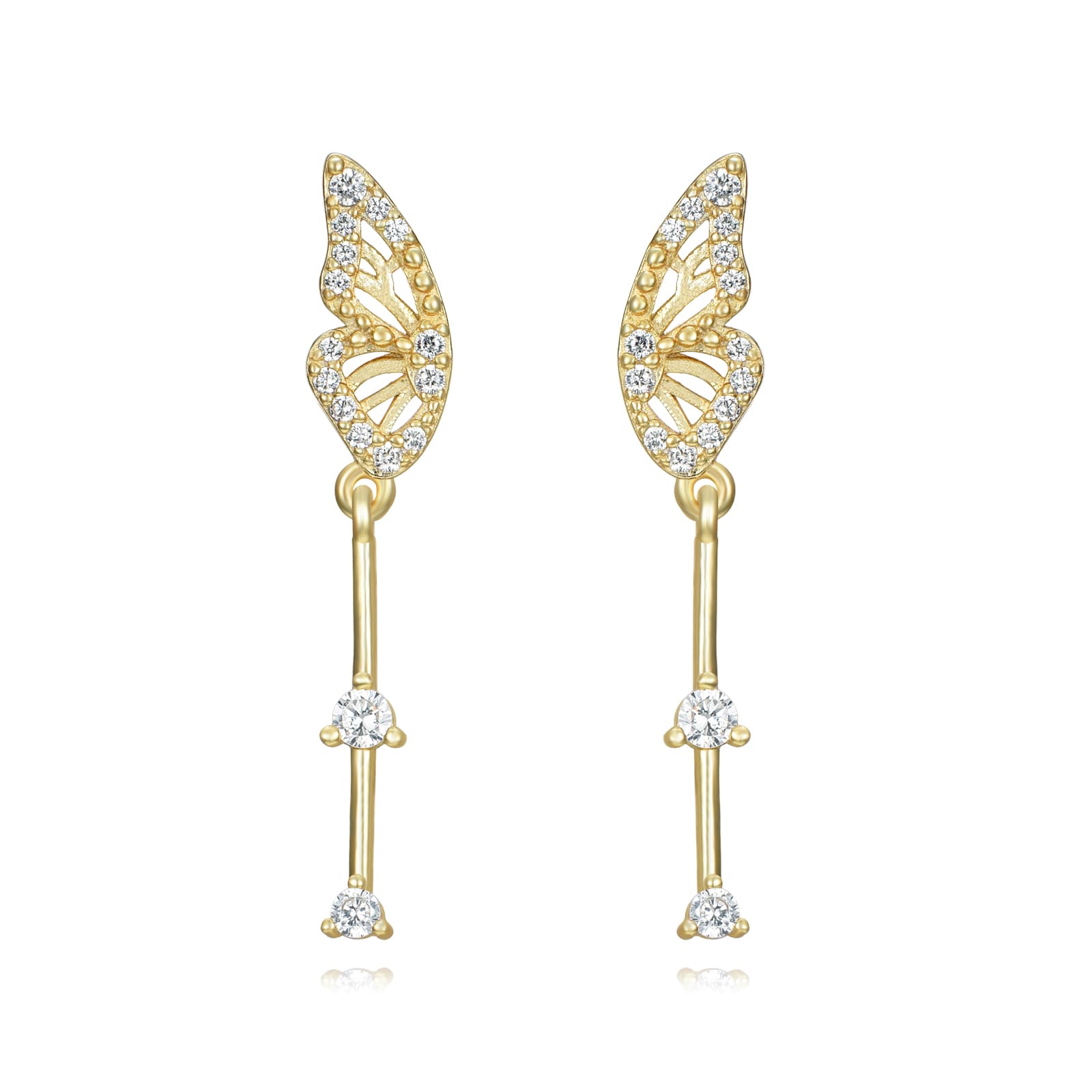 Pendientes Mariposa 31 mm