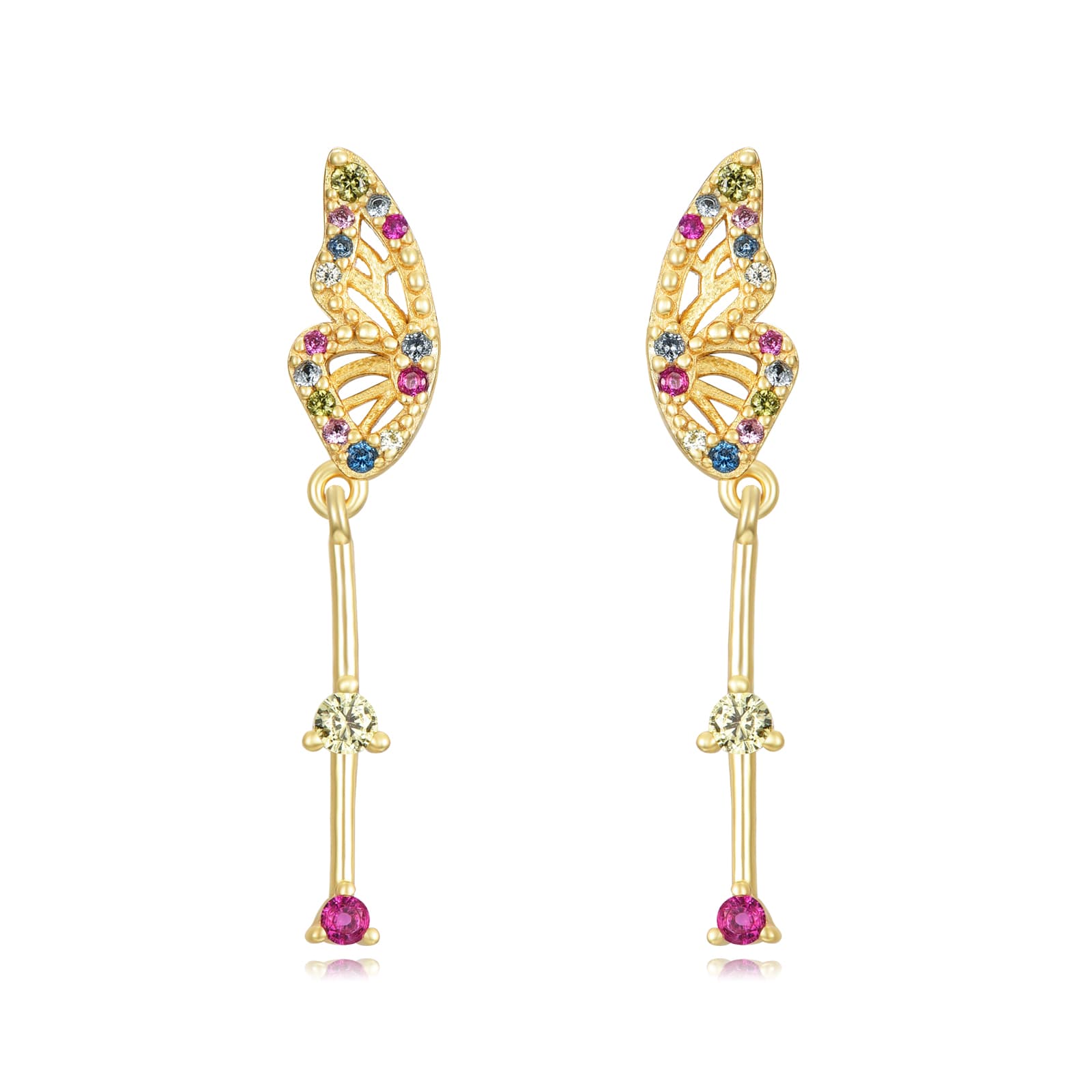 Pendientes Mariposa 31 mm