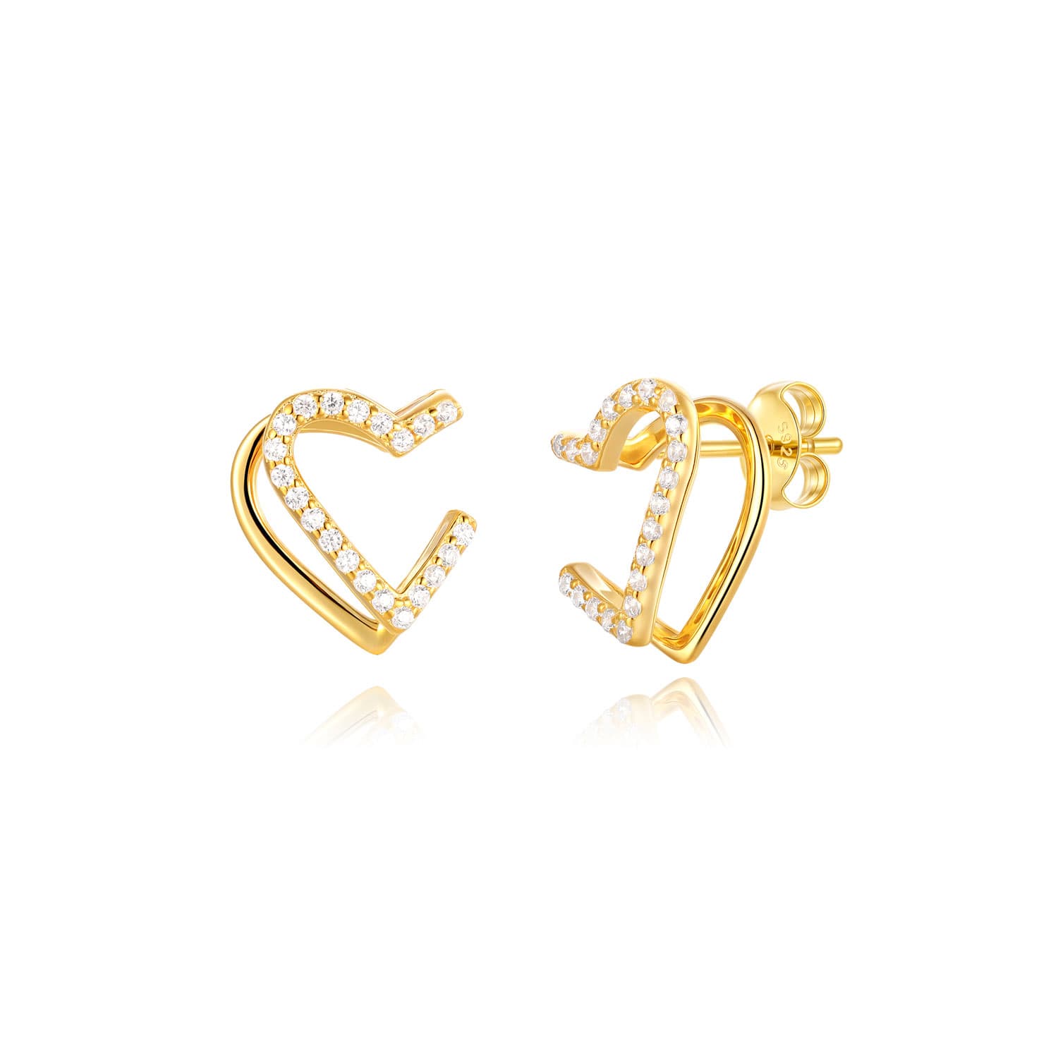 Pendientes Corazón 12 mm
