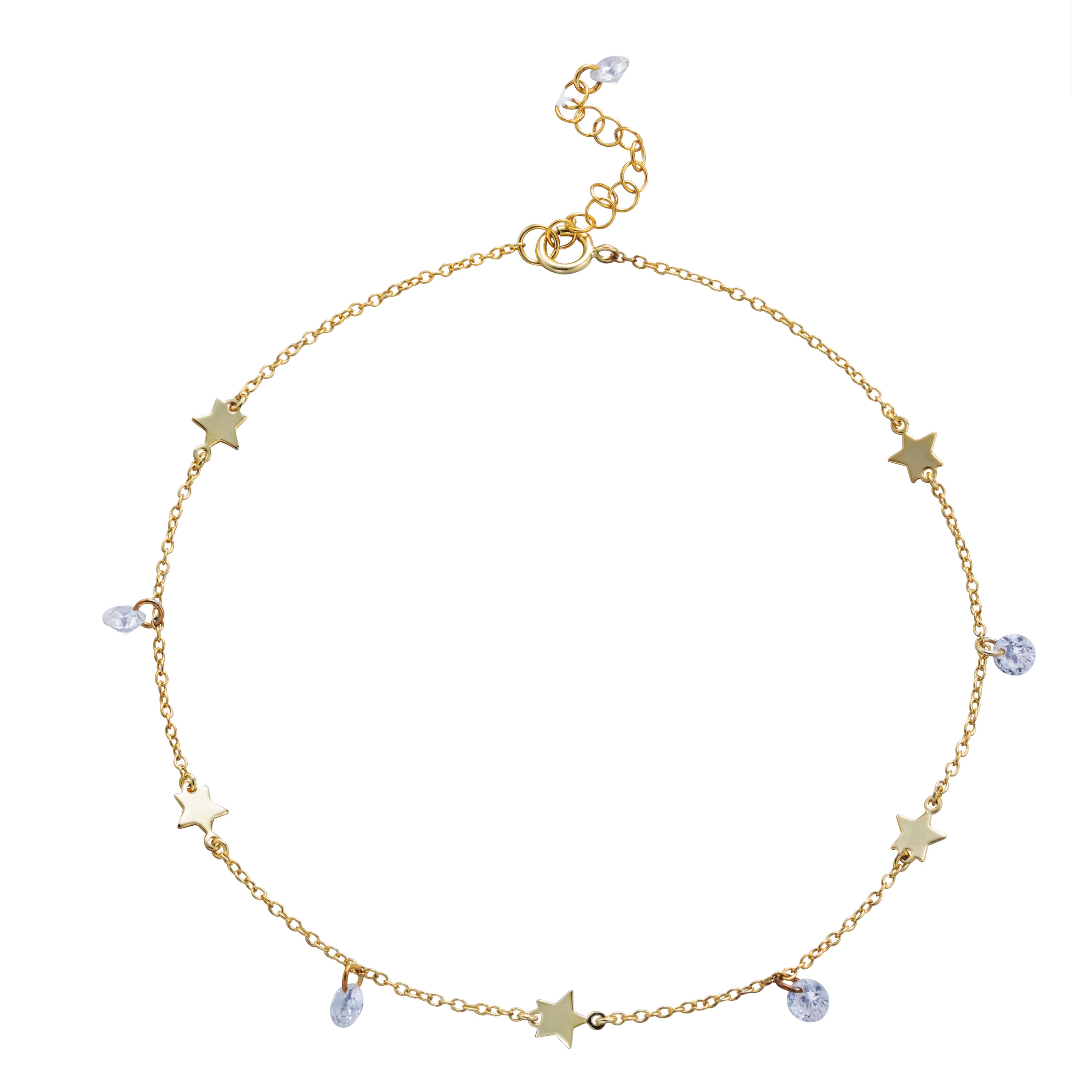 Tobillera Estrellas